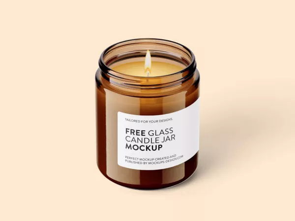 Candle Jar Mockup Set