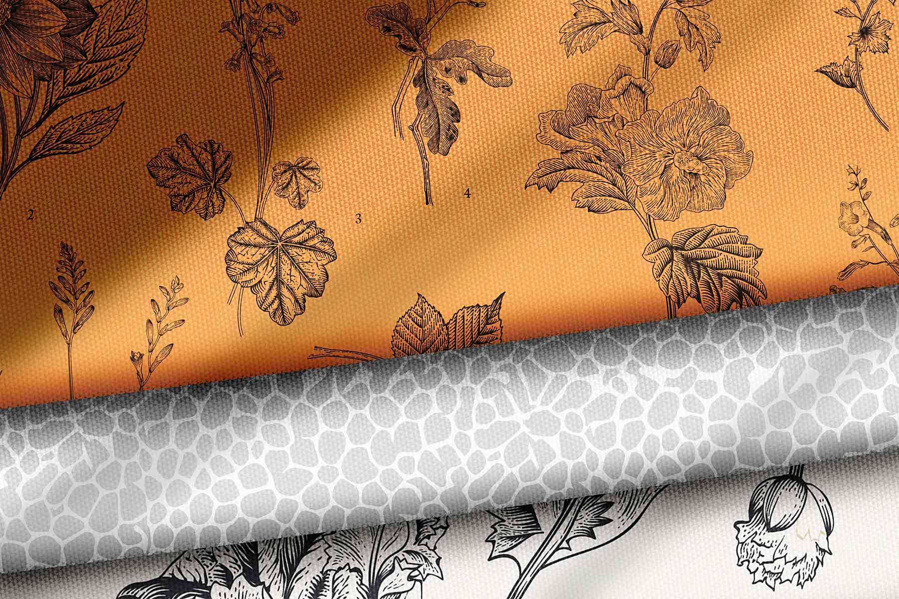 Free Fabric PSD Mockup