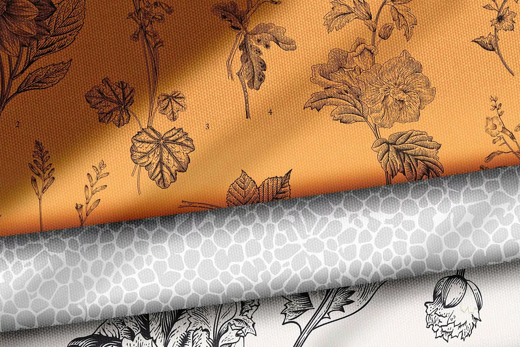 Free Fabric PSD Mockup