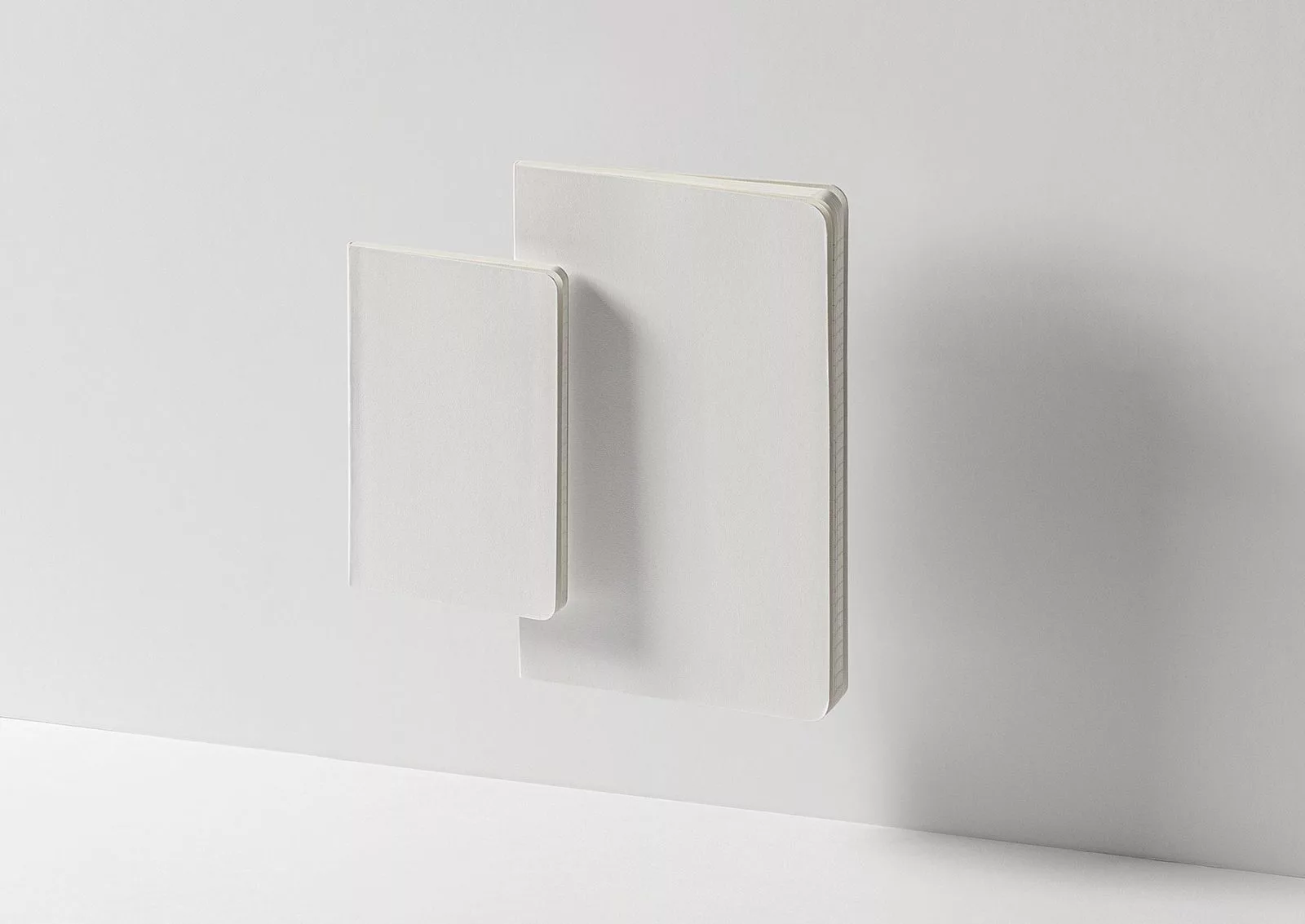 Gravity Notebook Mockup Set Free Mockup