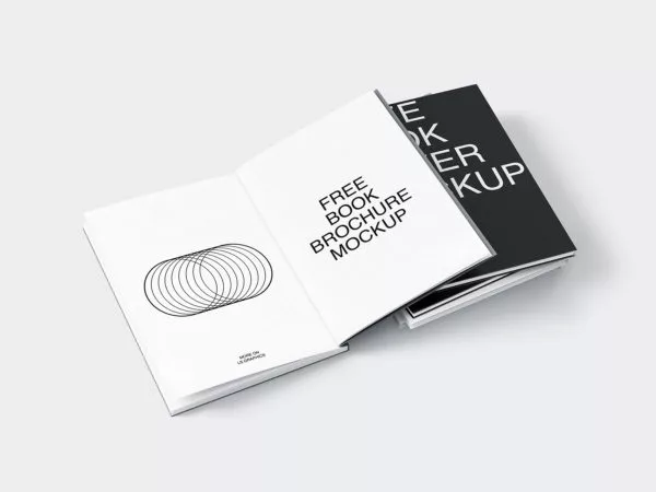 Free Inner Pages and Cover Book Mockups