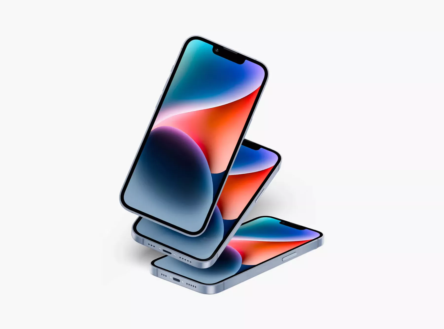 Free iPhone Mockup Scene (PSD, Figma, Sketch)