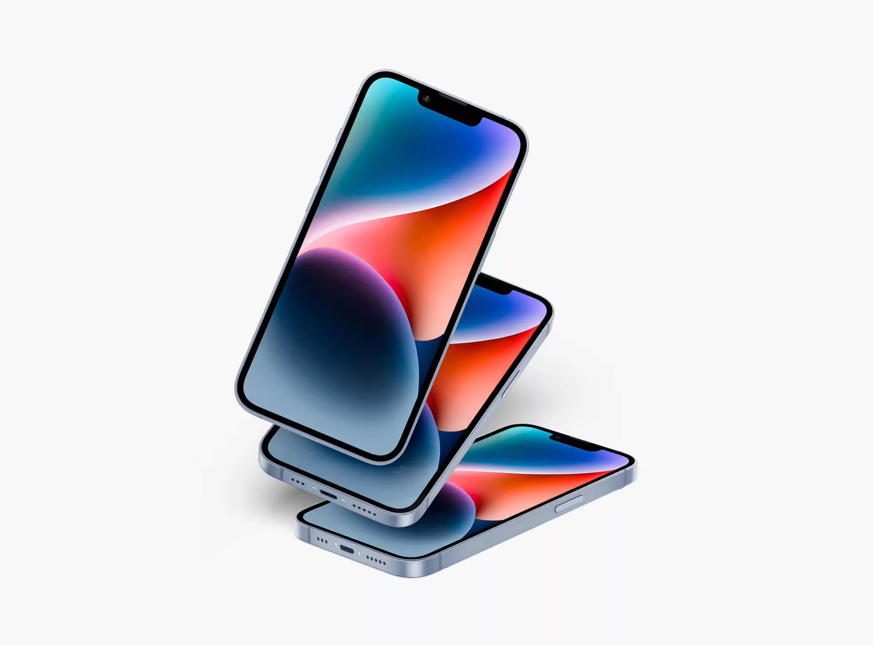 Free iPhone Mockup Scene (PSD, Figma, Sketch)