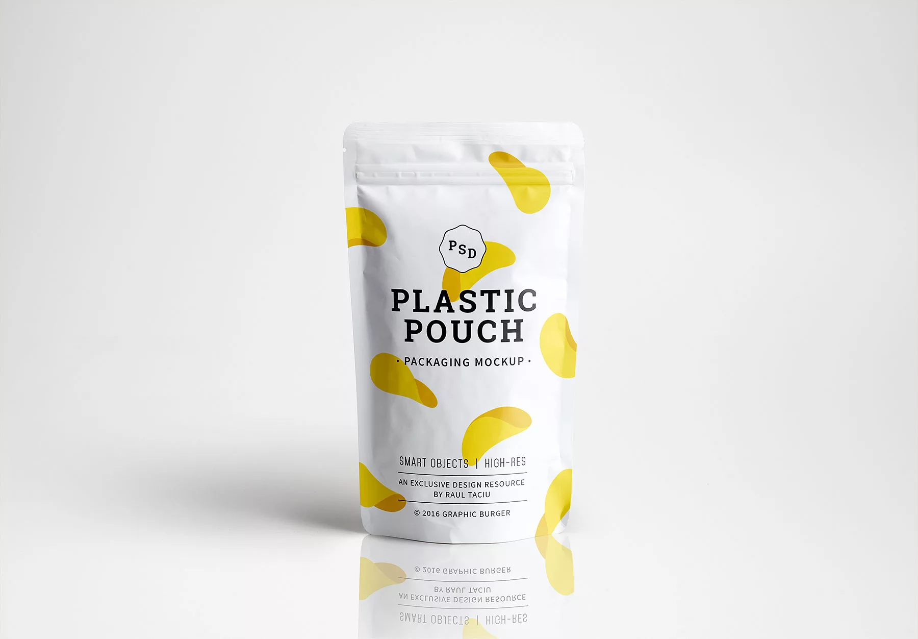Stand-Up Pouch Mockup Packaging Presentation