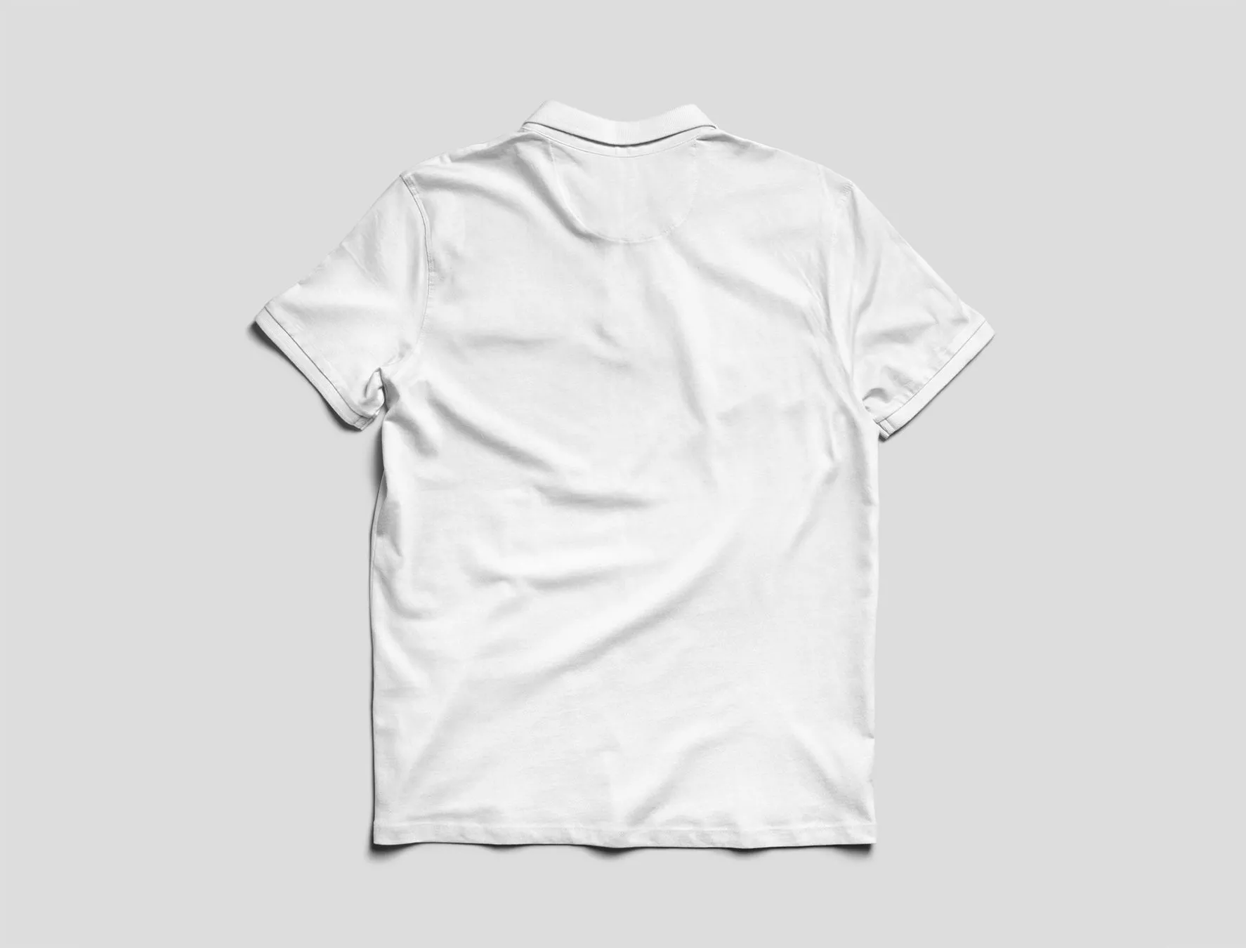 Free Polo Shirt PSD Mockup (Front and Back)