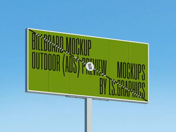 Billboard Mockup Outdoor Advertising