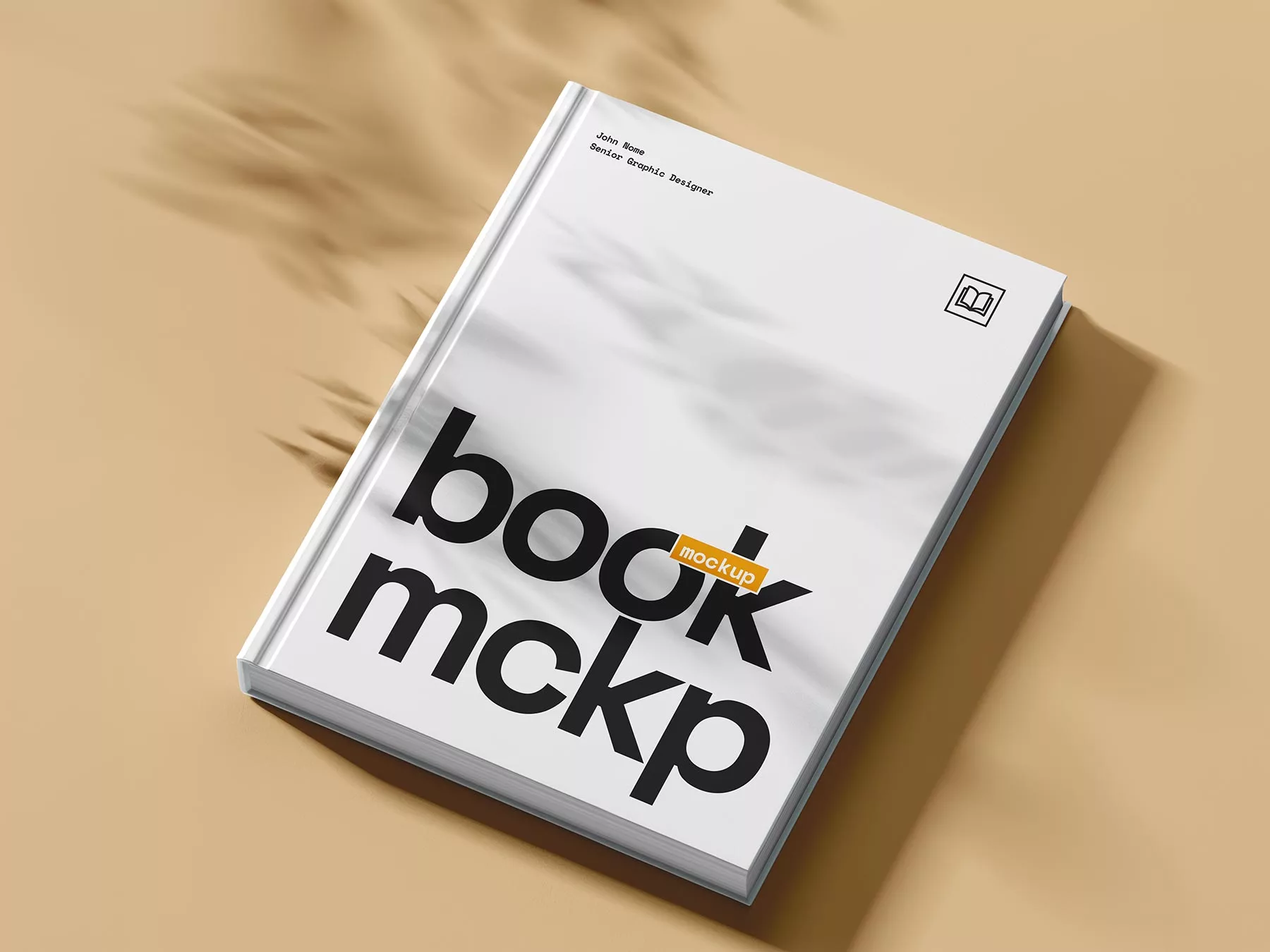 Free Book Mockup – Isometric PSD Scene