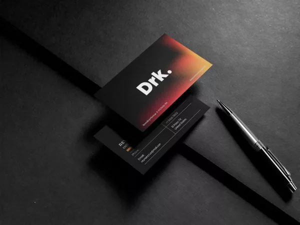 Free Business Card Mockup