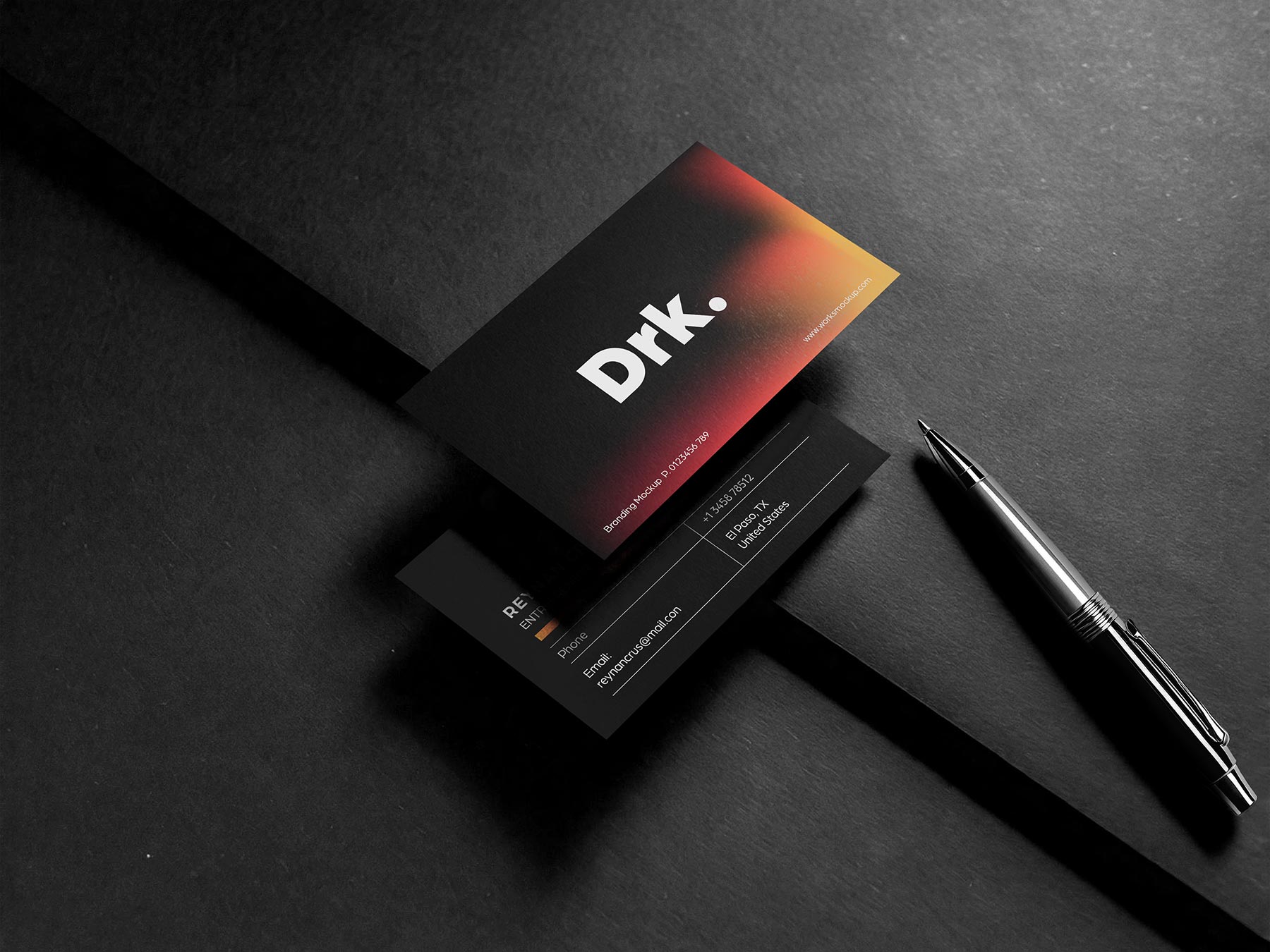 Free Business Card Mockups The Free Mockup Free Business Card Mockups The Free Mockup