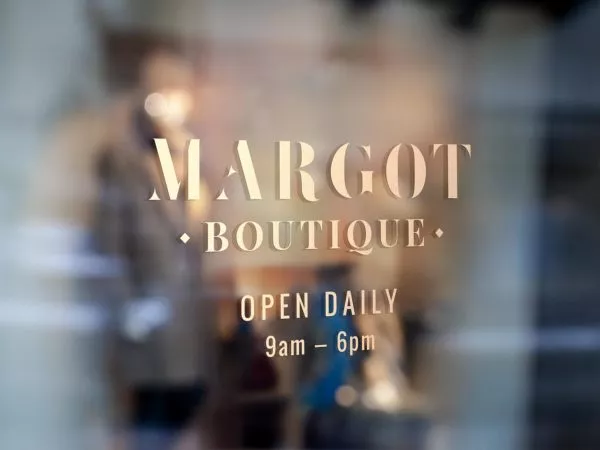 Window Signage/Logo Mockup