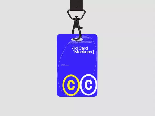 ID Card Branding Mockup Set