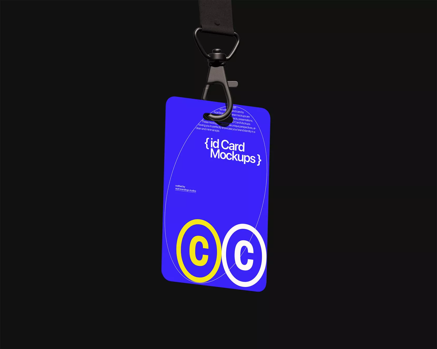 ID Card Branding Free Mockup Set