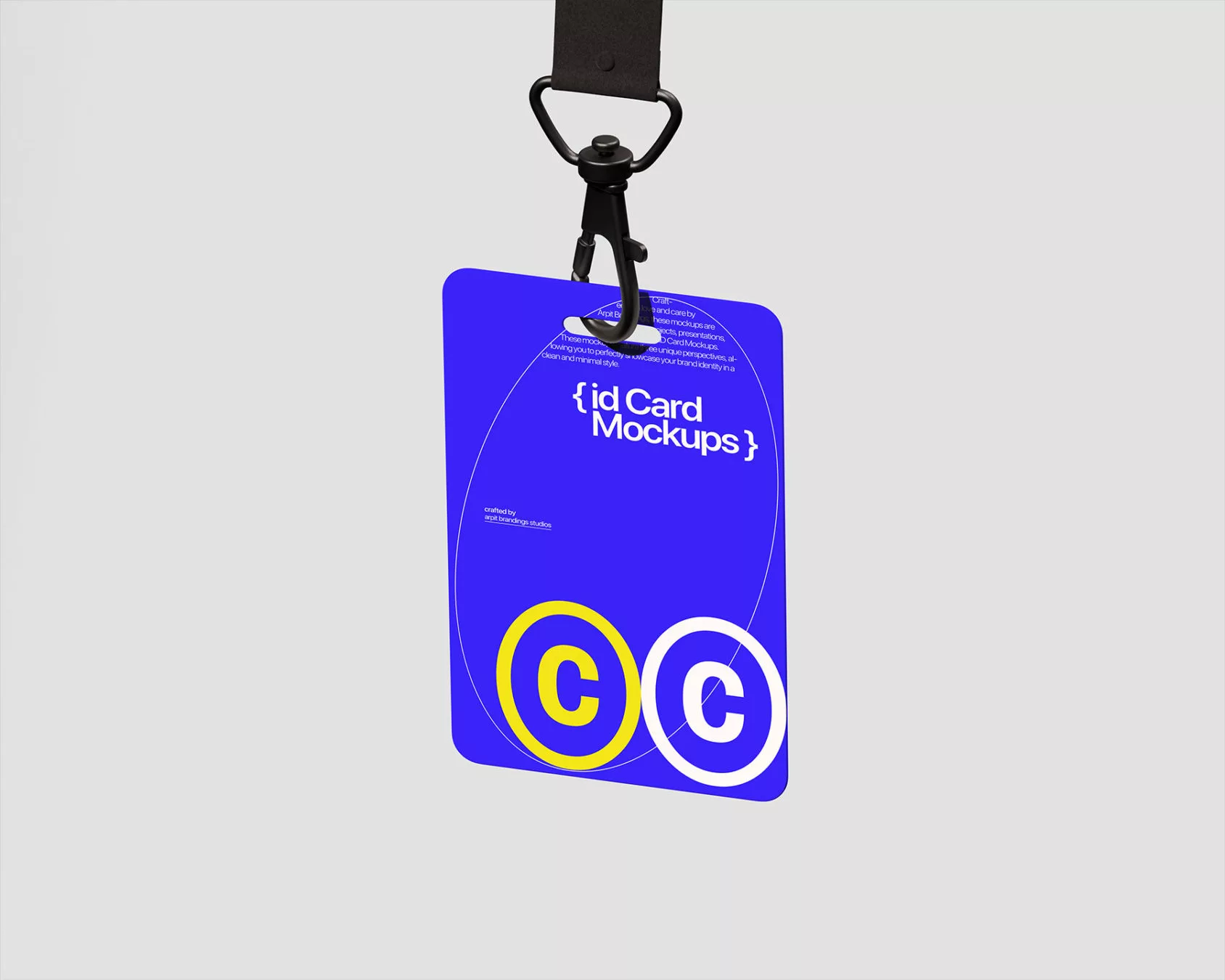 ID Card Branding Free Mockup Set