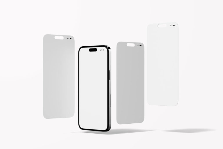 Multi-Screen Smartphone Mockup | The Free Mockup