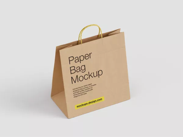 Paper Bag Mockup
