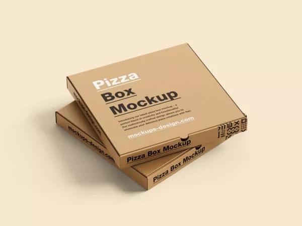 Pizza Box Mockups