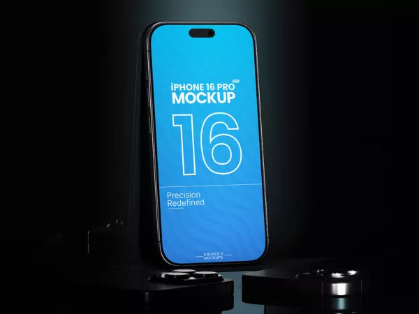 iPhone 16 Pro Max Free Mockups