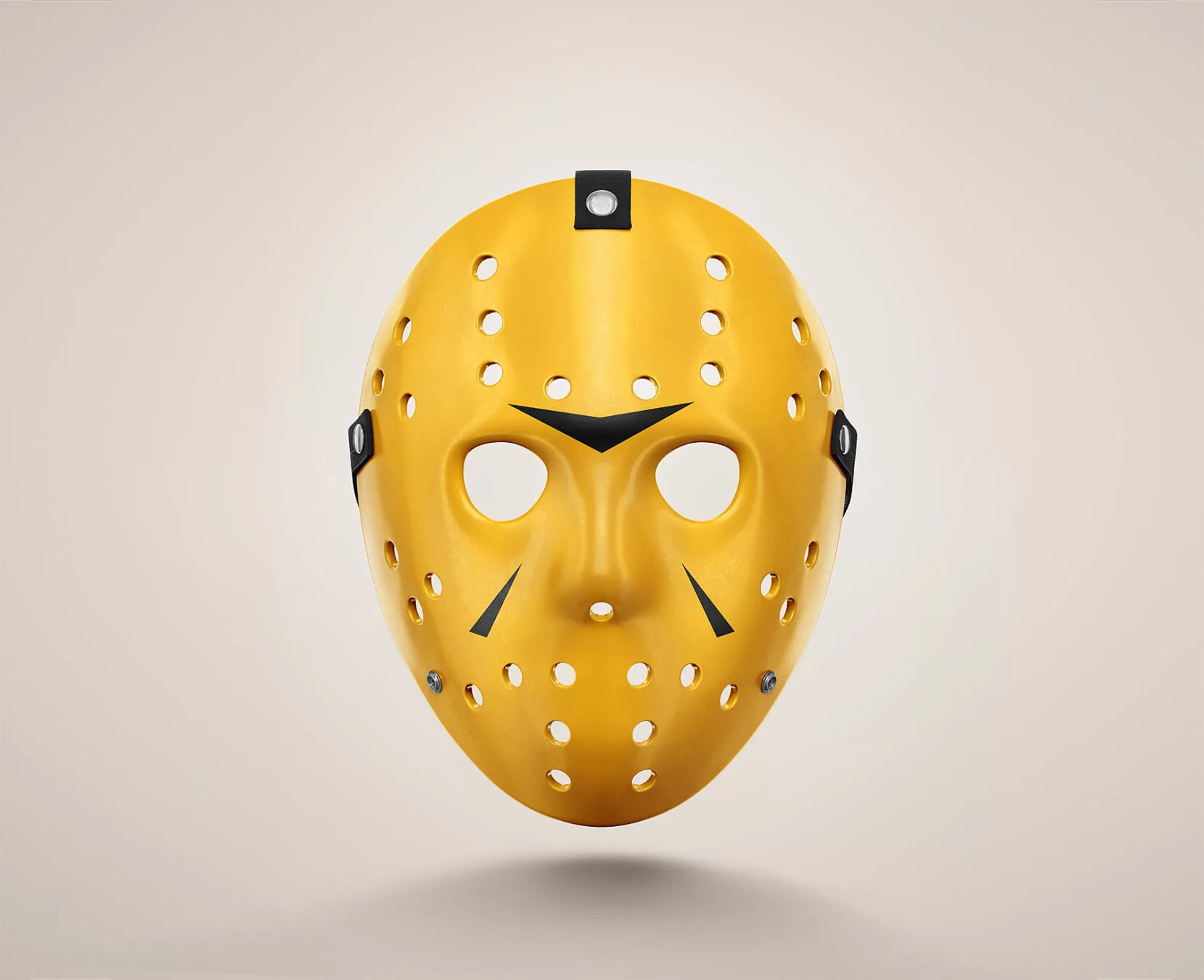 Free Hockey Face Mask Mockup