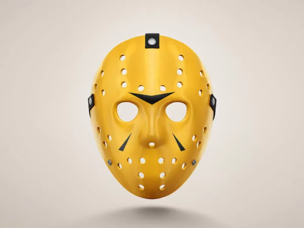 Hockey Face Mask Mockup