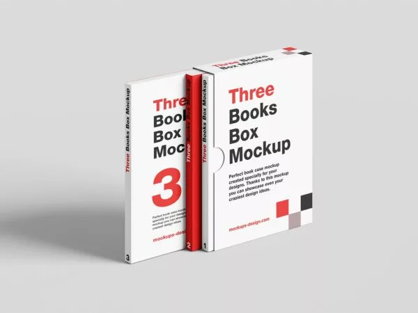 Book Slipcase Set – Free Mockups