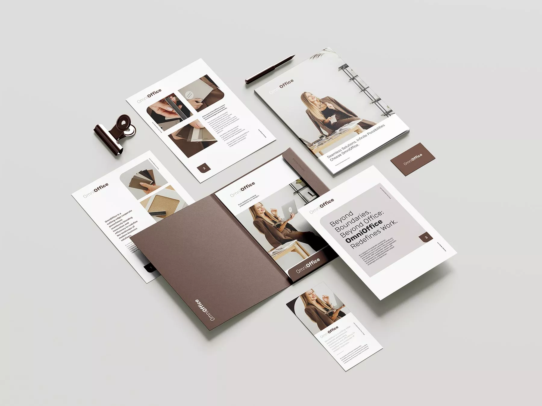 Brand Identity Stationery Mockup