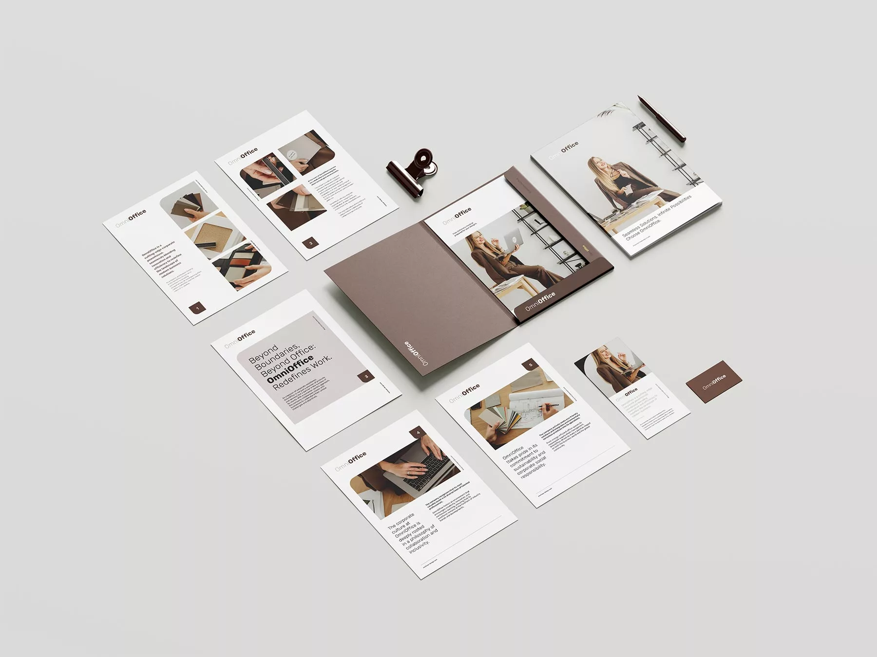 Brand Identity Stationery Mockup