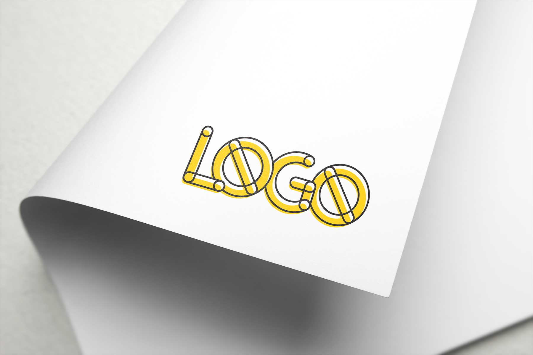 Branding Logo Mockup (PSD)