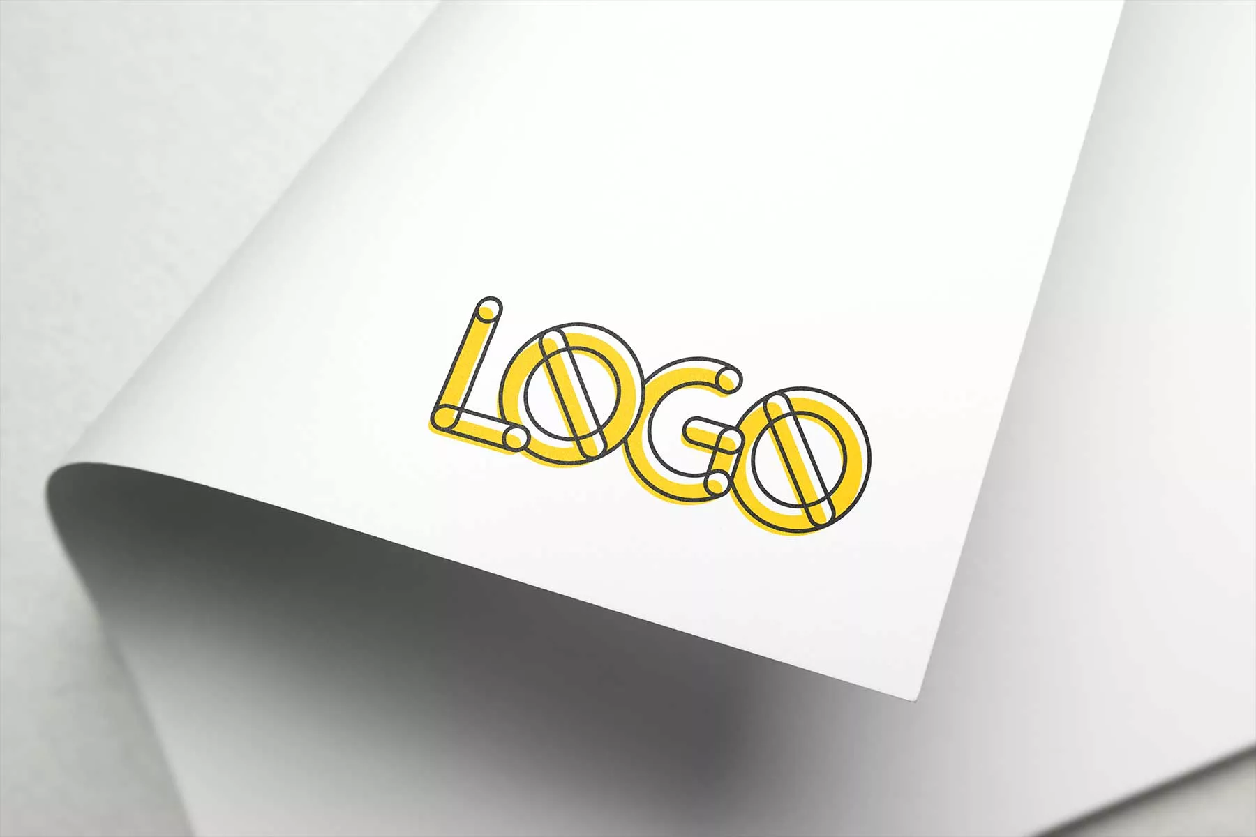 Branding Logo Mockup (PSD)