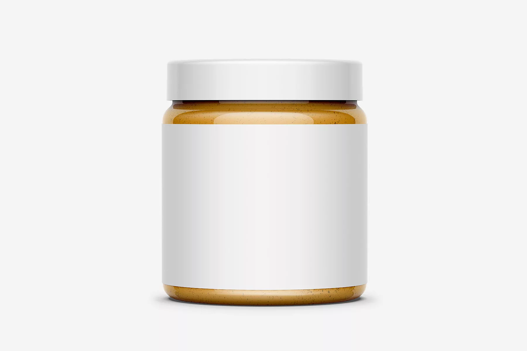 Creamy Peanut Butter Jar Mockup
