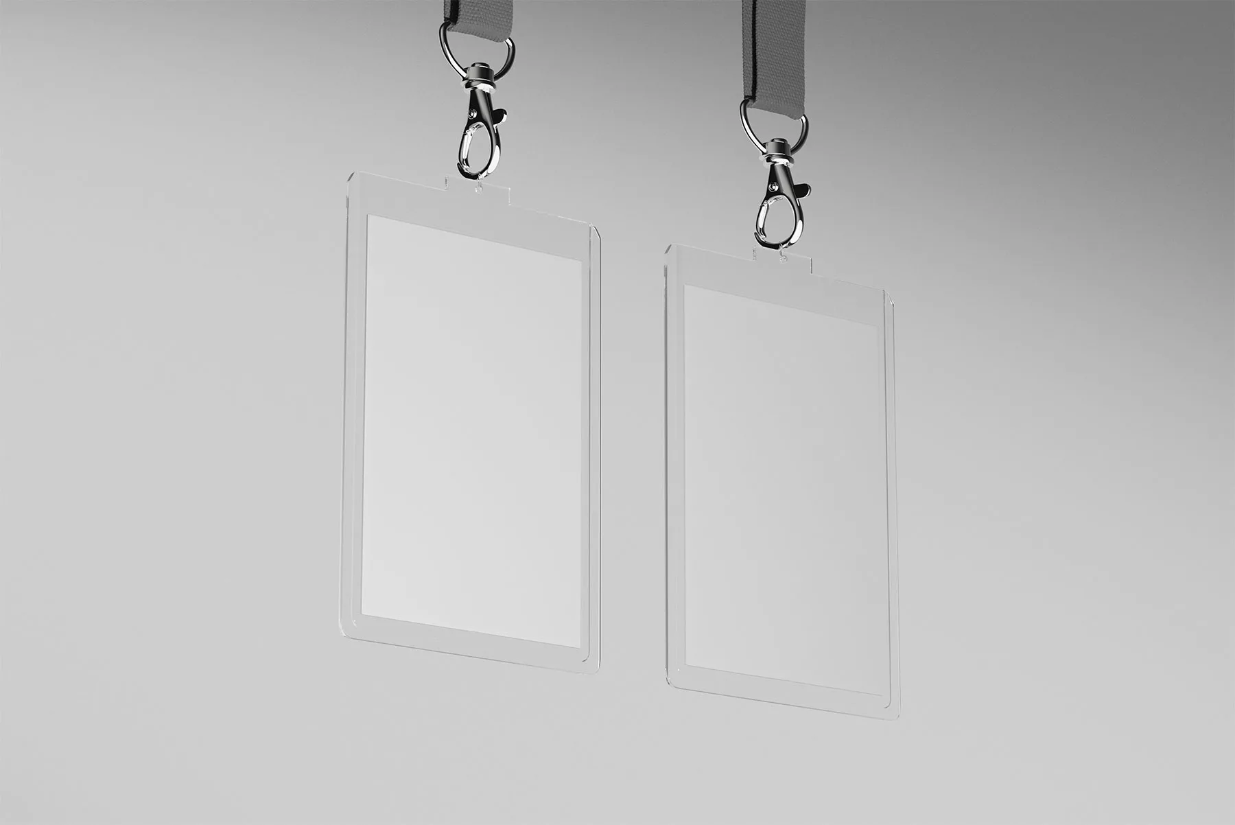 ID Card Badge Mockup