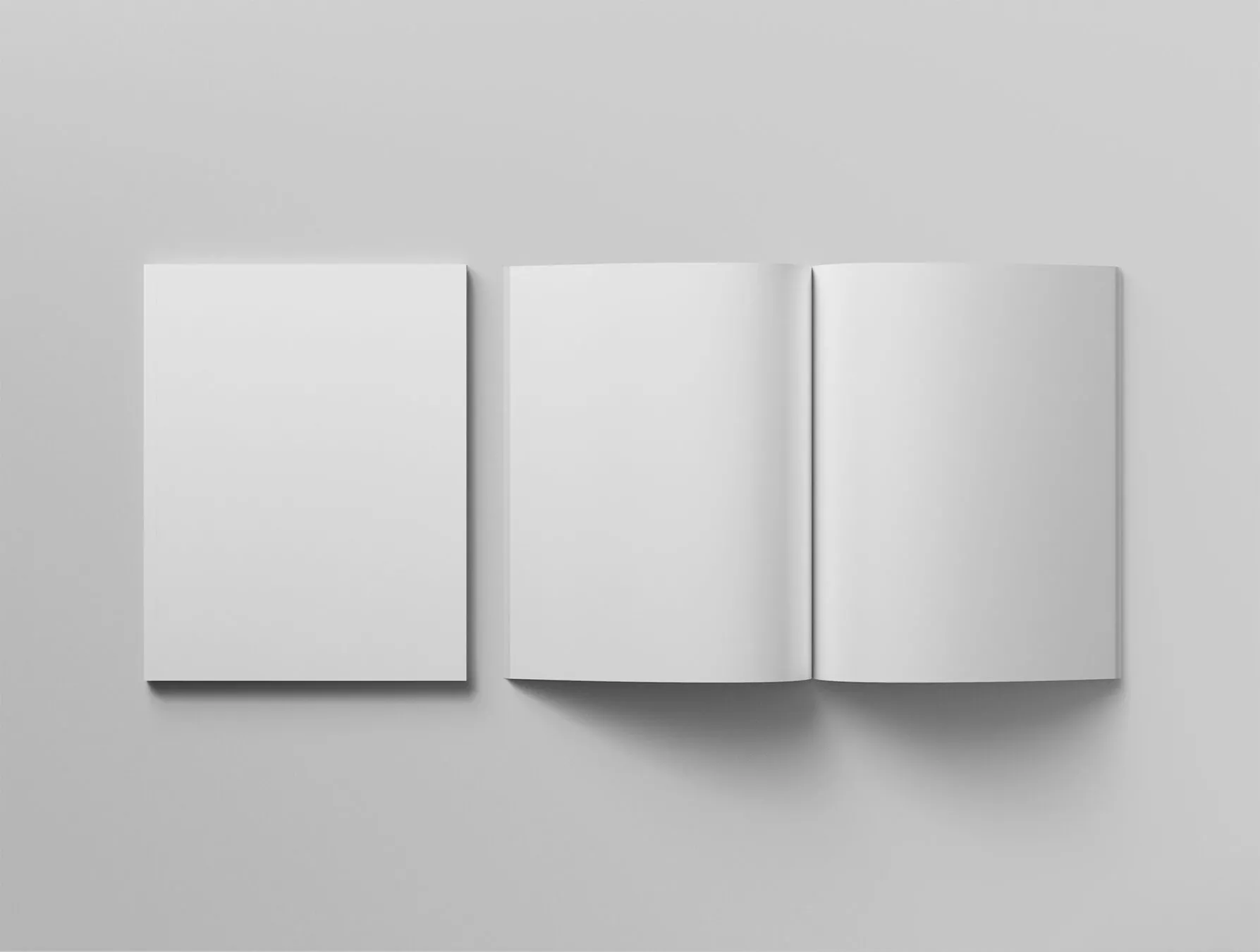 Letter Magazine PSD Mockup