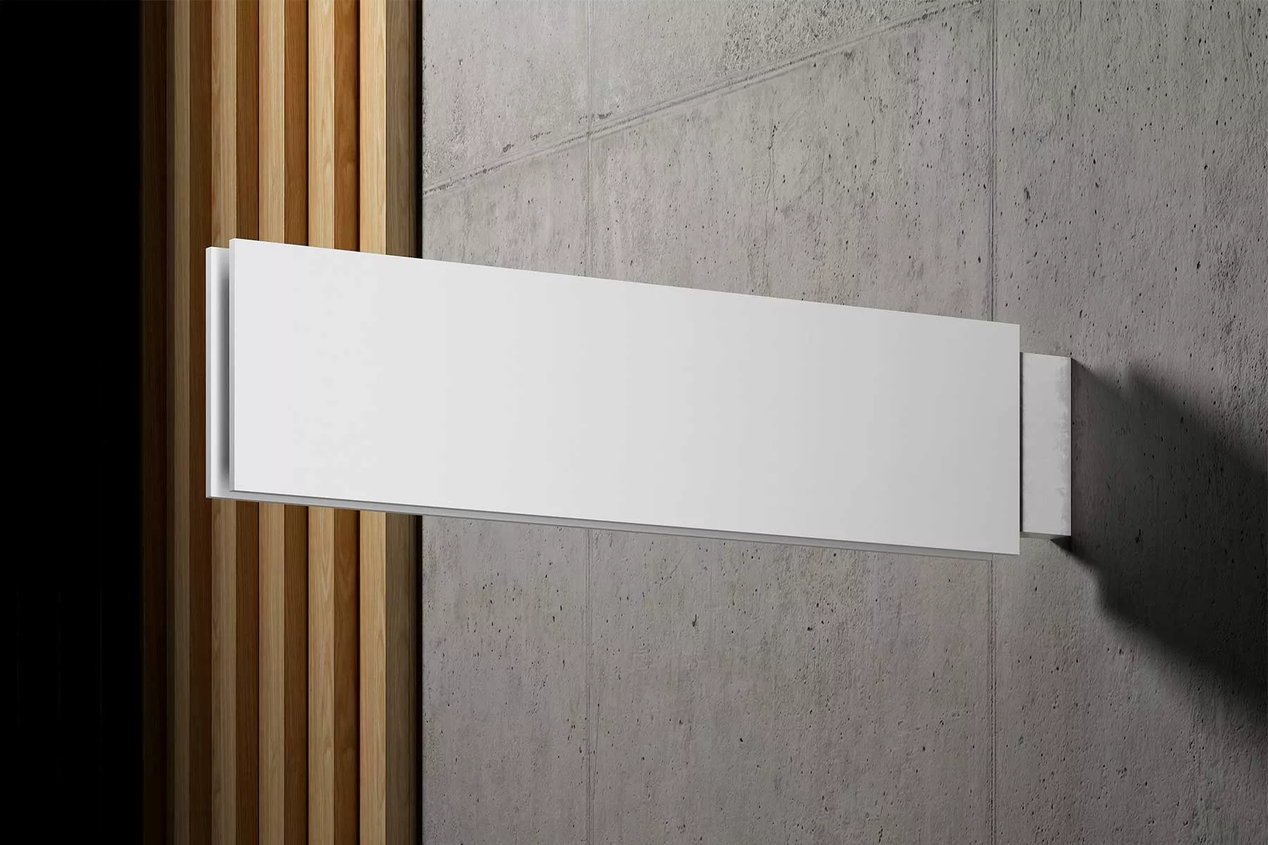 Outdoor Store Sign Free Mockup (Wall Mounted)