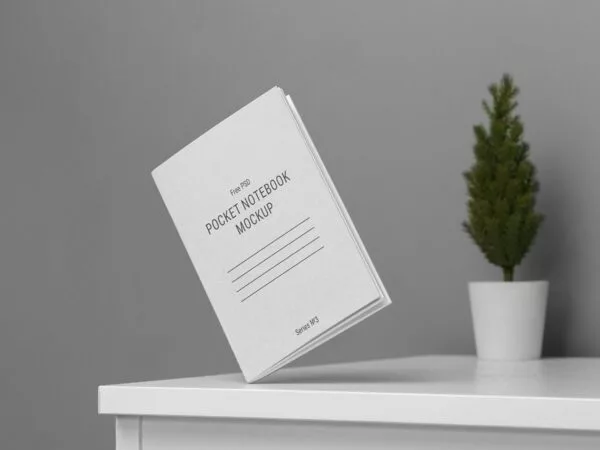 Pocket Notebook Mockup