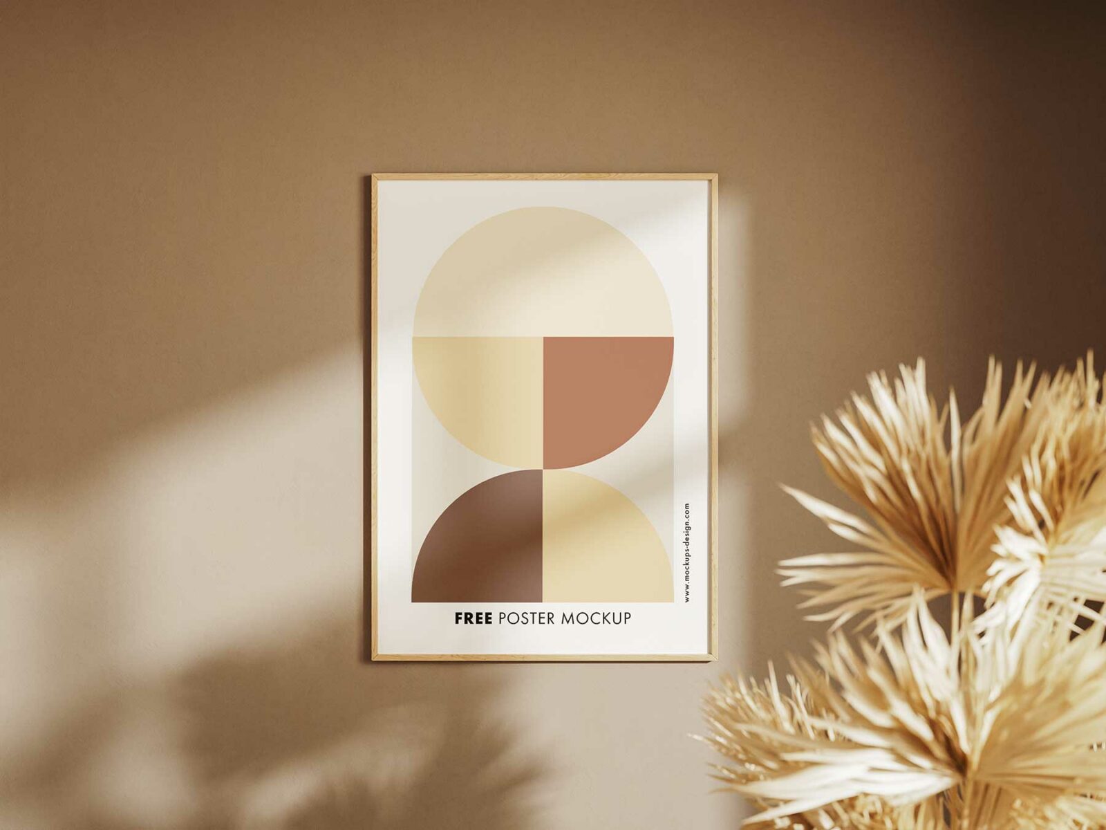 Poster Mockups in Cozy Living Room