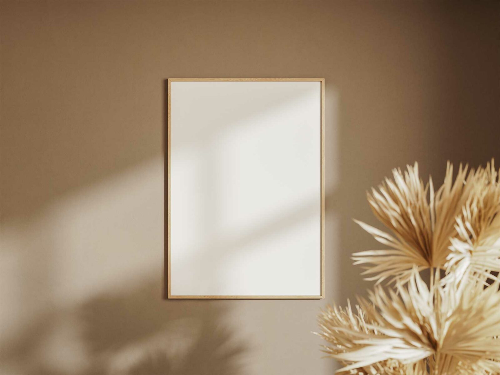Poster Mockups in Cozy Living Room