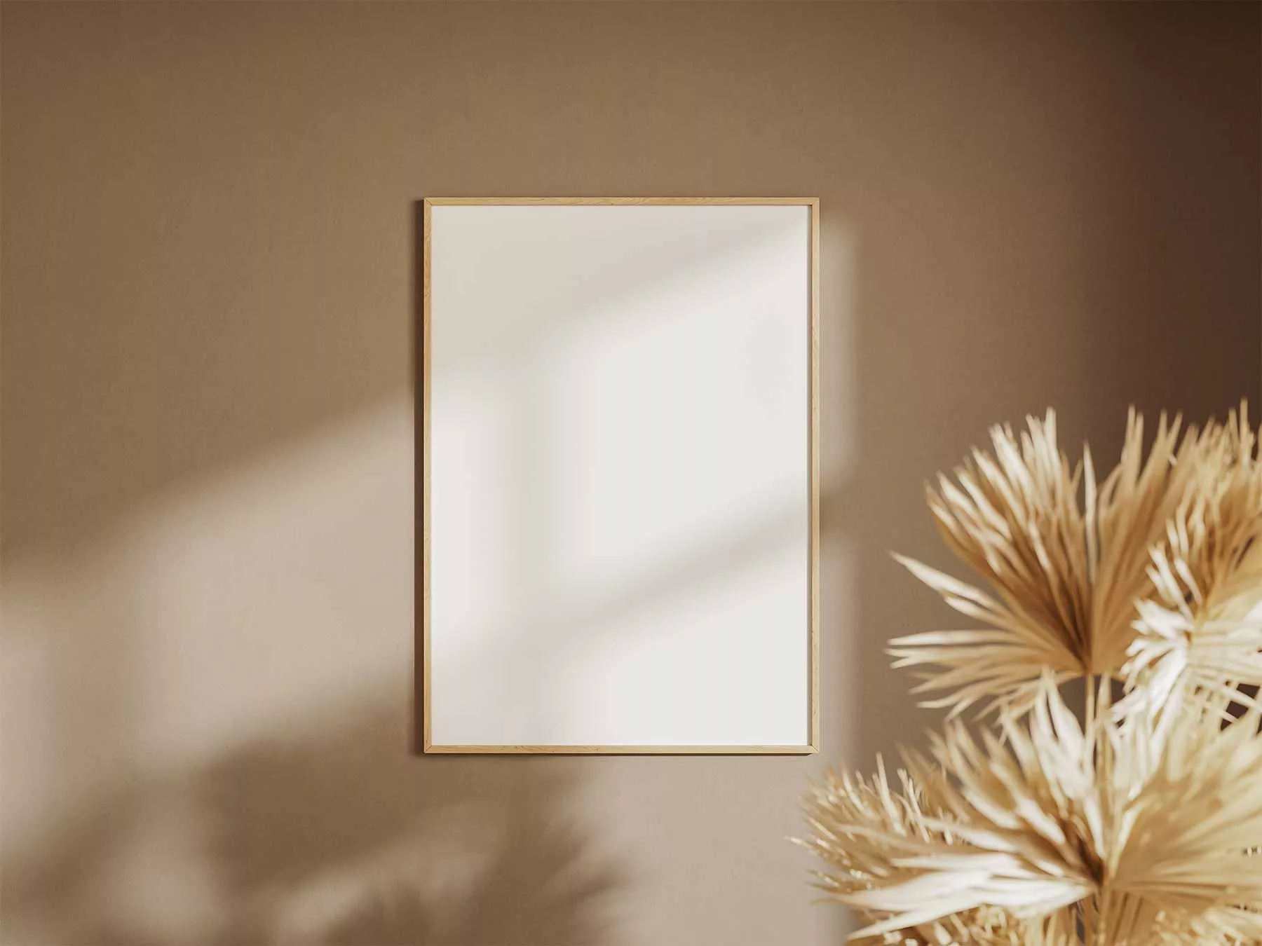 Poster Free Mockups in Cozy Living Room