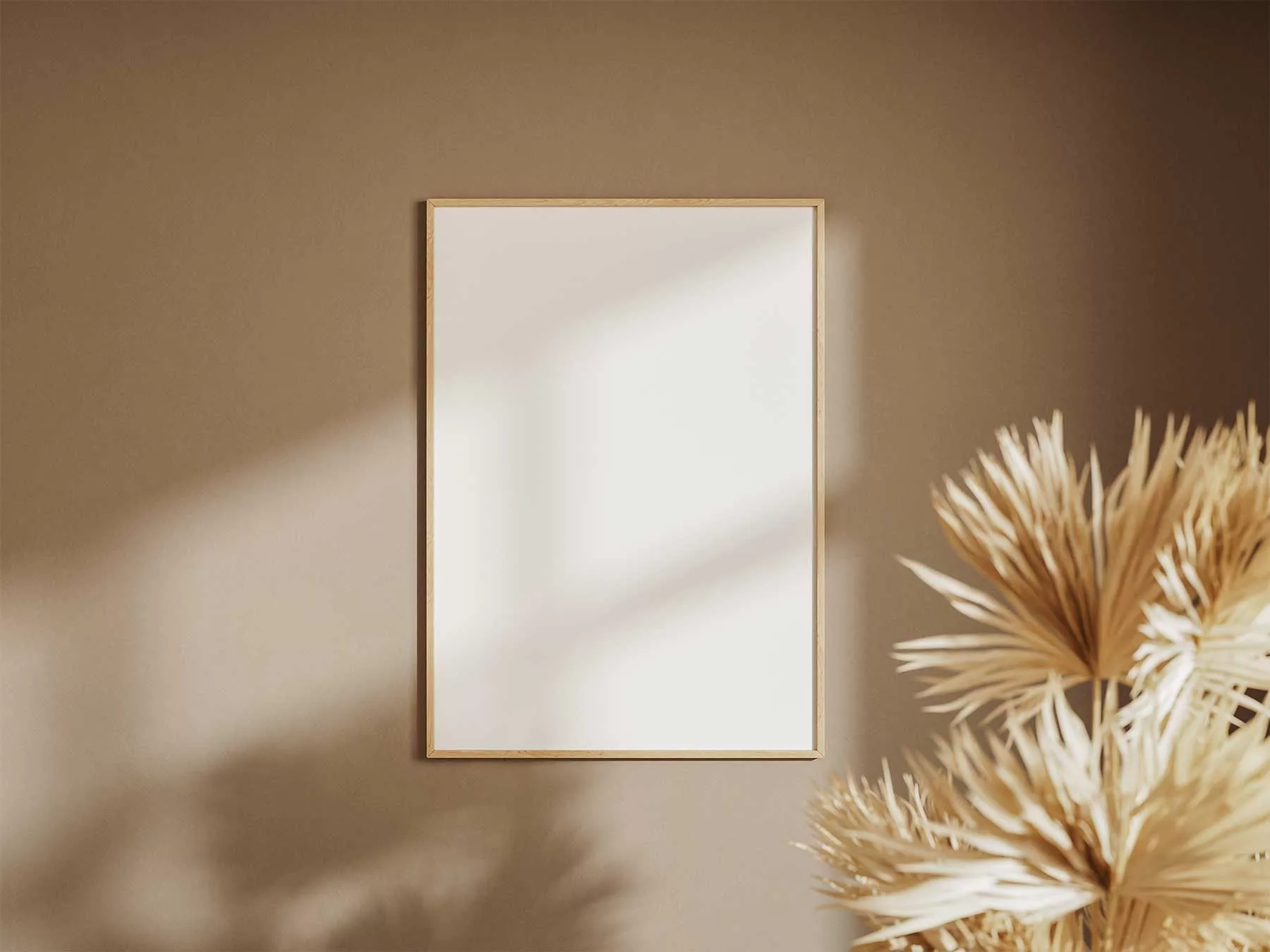 Poster Free Mockups in Cozy Living Room