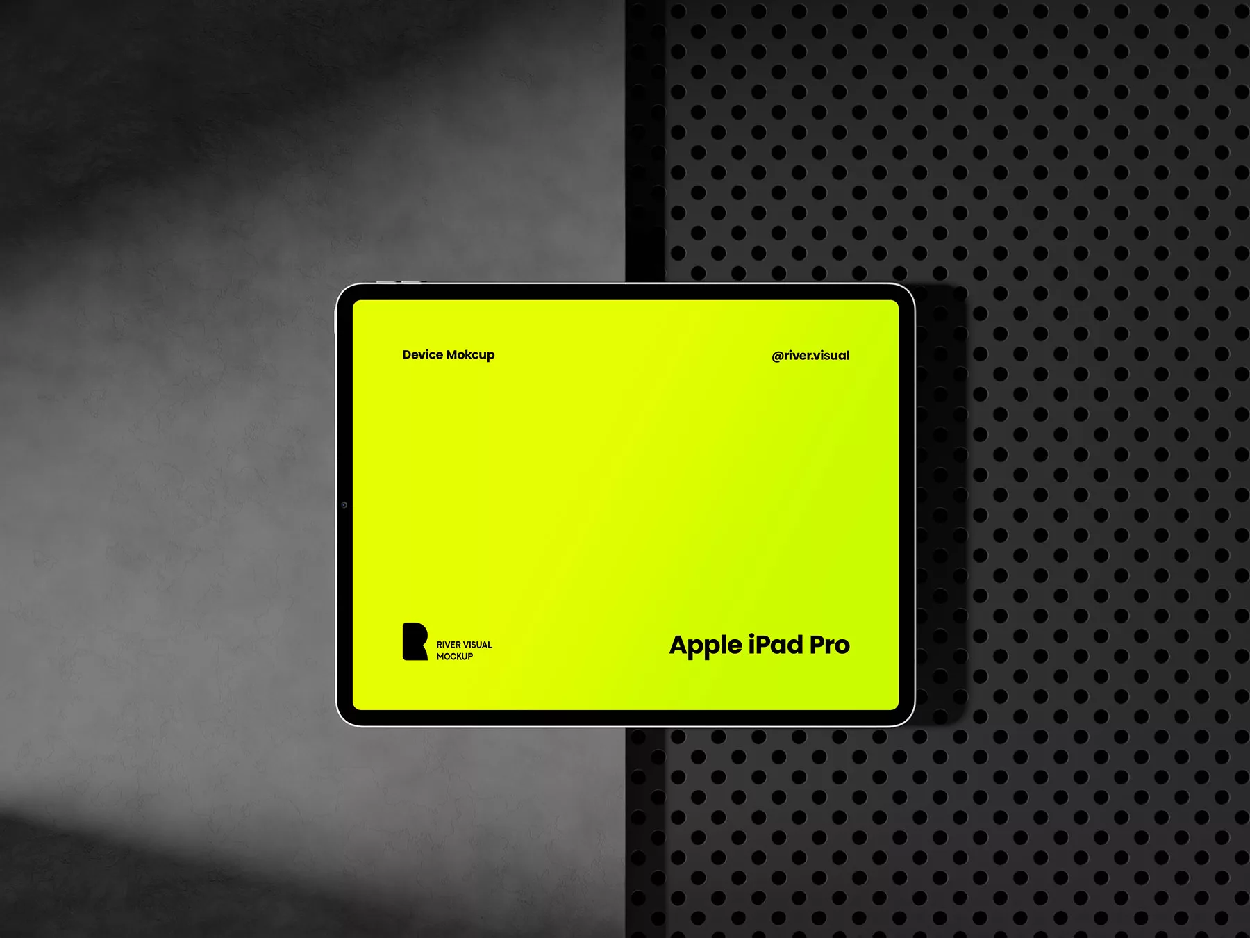 iPad Pro Tablet Mockup PSD Scene