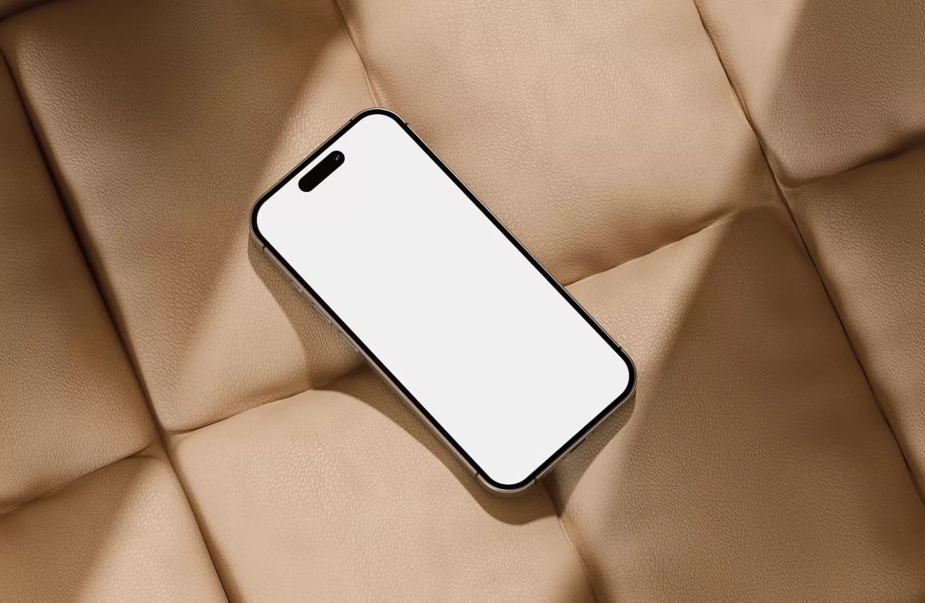 iPhone Mockup PSD Scene