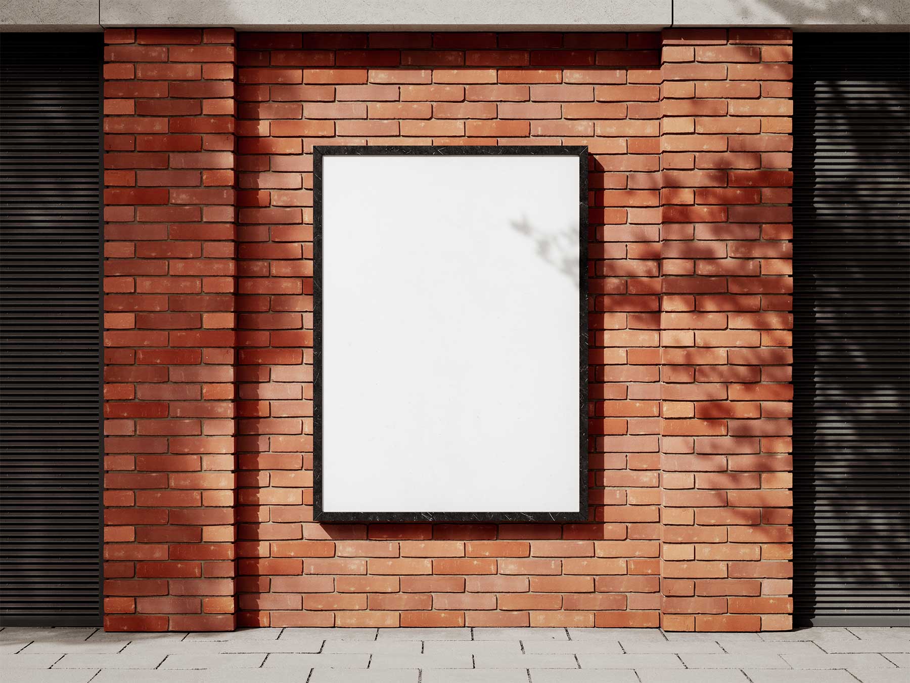 Citylight Poster Free Mockups (PSD)