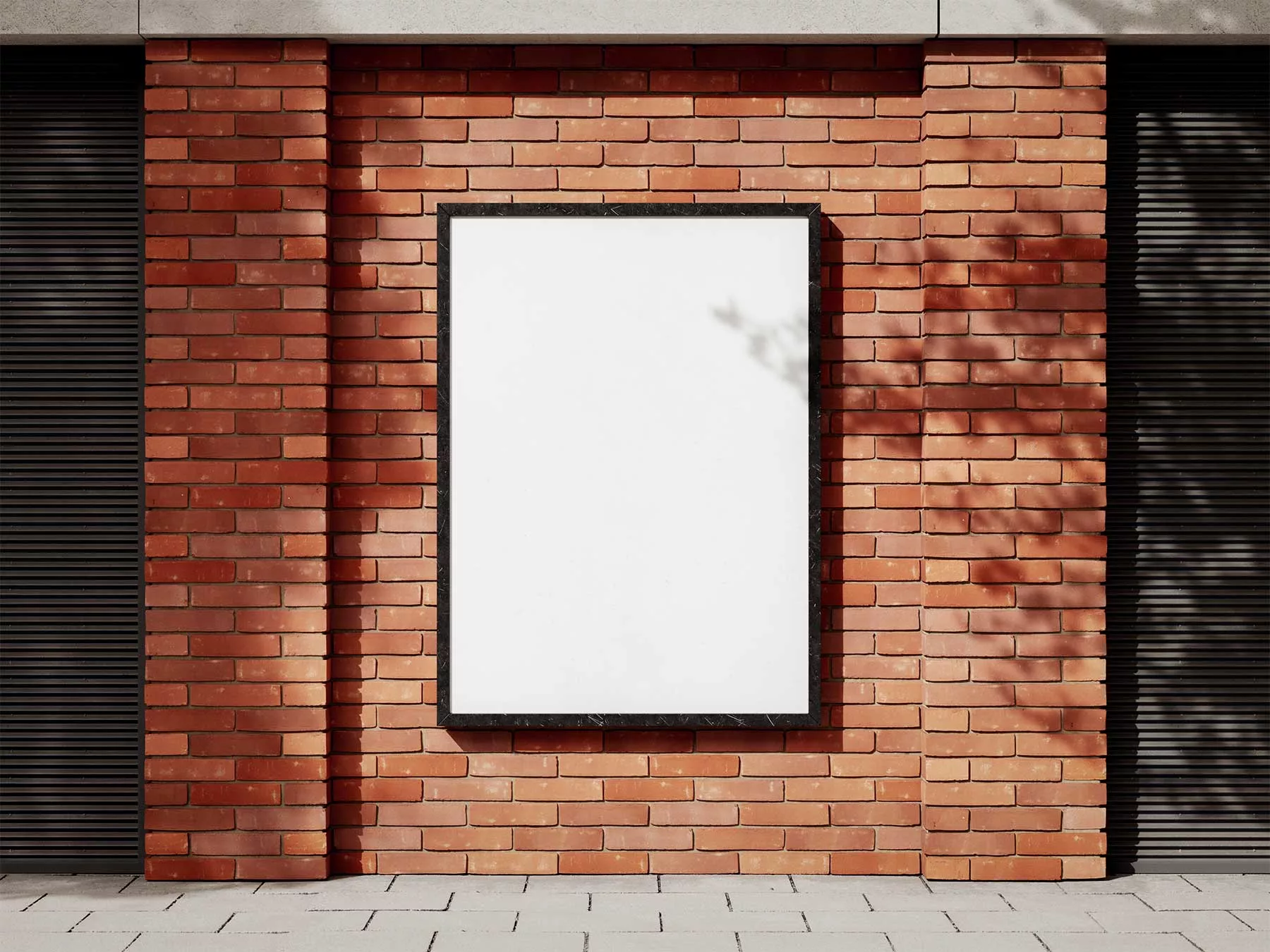 Citylight Poster Free Mockups (PSD)
