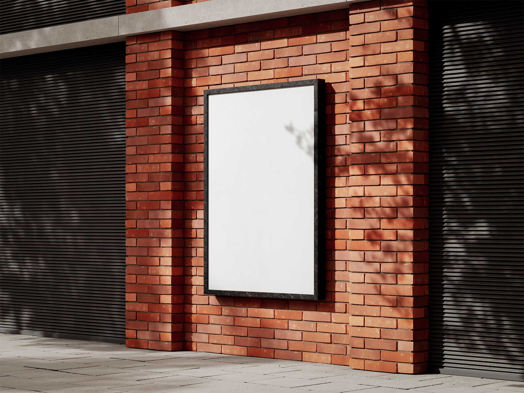 Citylight Poster Free Mockups (PSD)