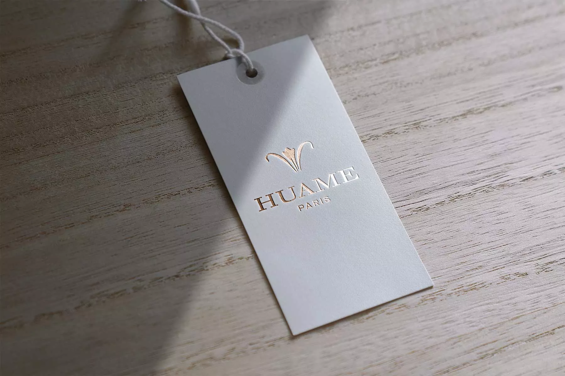 Clothing Tag Mockup PSD