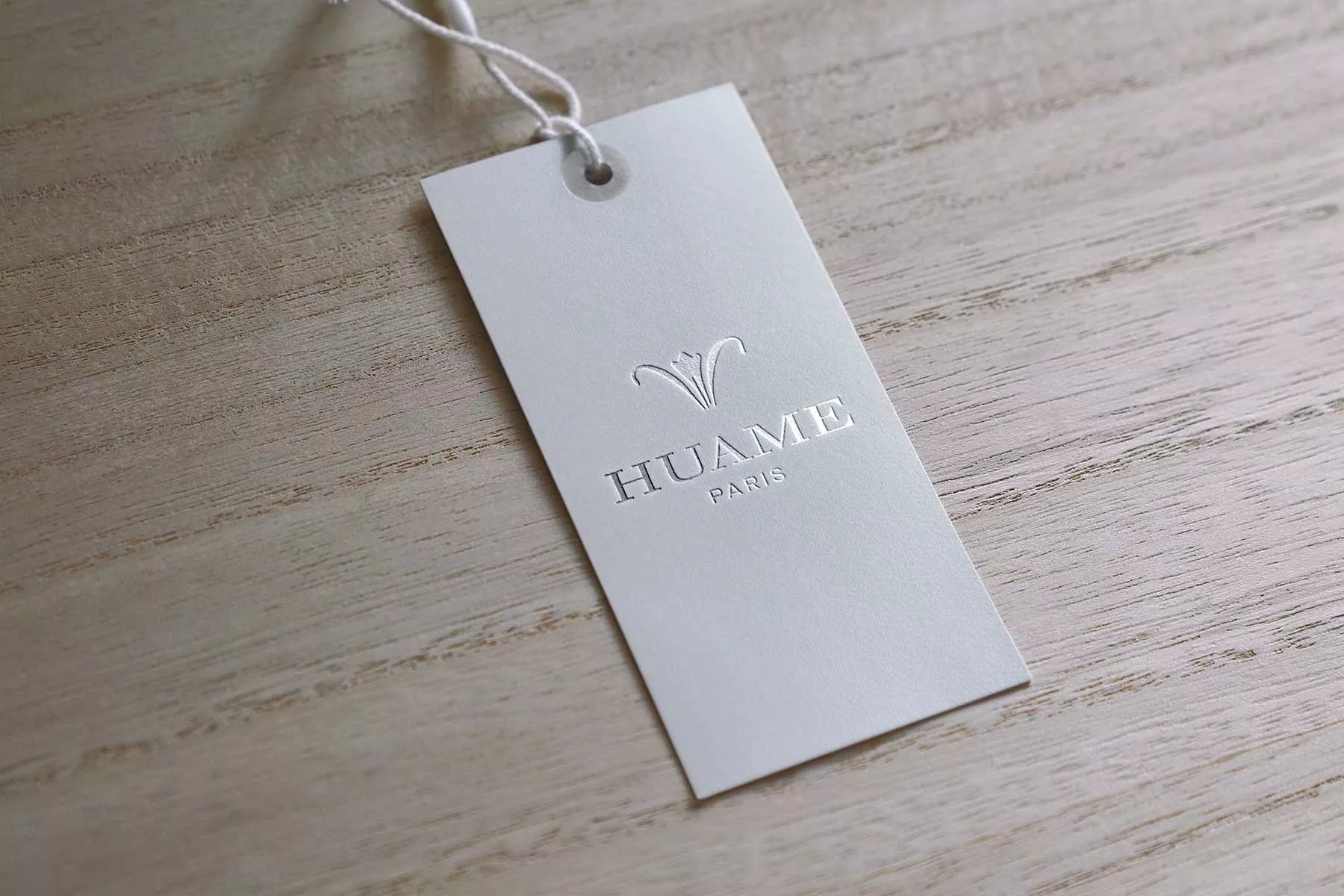 Clothing Tag Mockup PSD