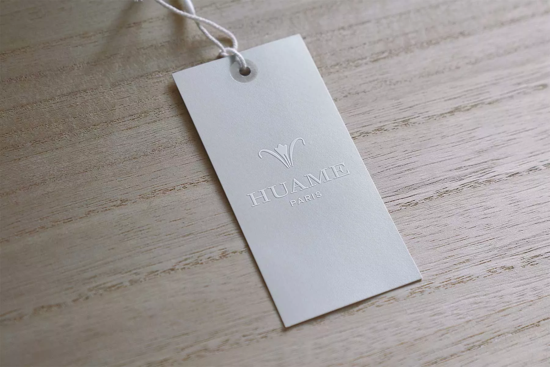Clothing Tag Mockup PSD