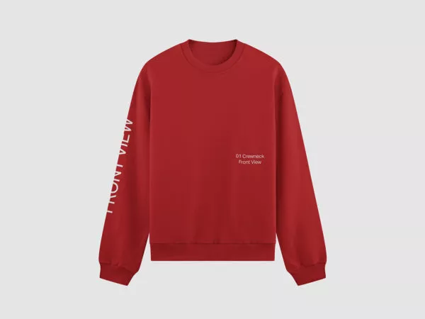 Crewneck Sweatshirt Free Mockup