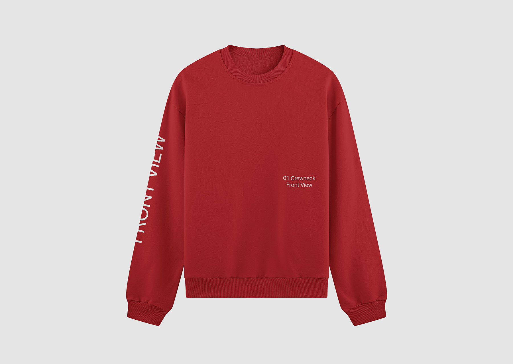Crewneck Sweatshirt Free Mockup