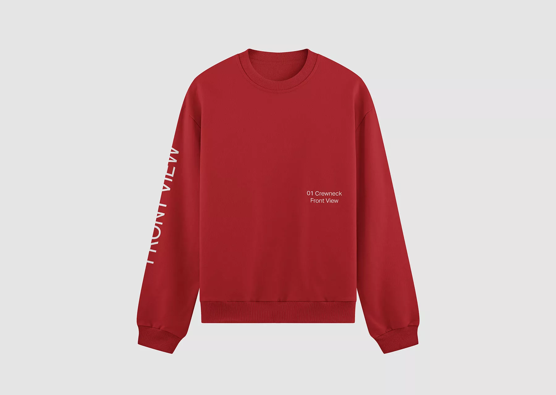 Crewneck Sweatshirt Free Mockup