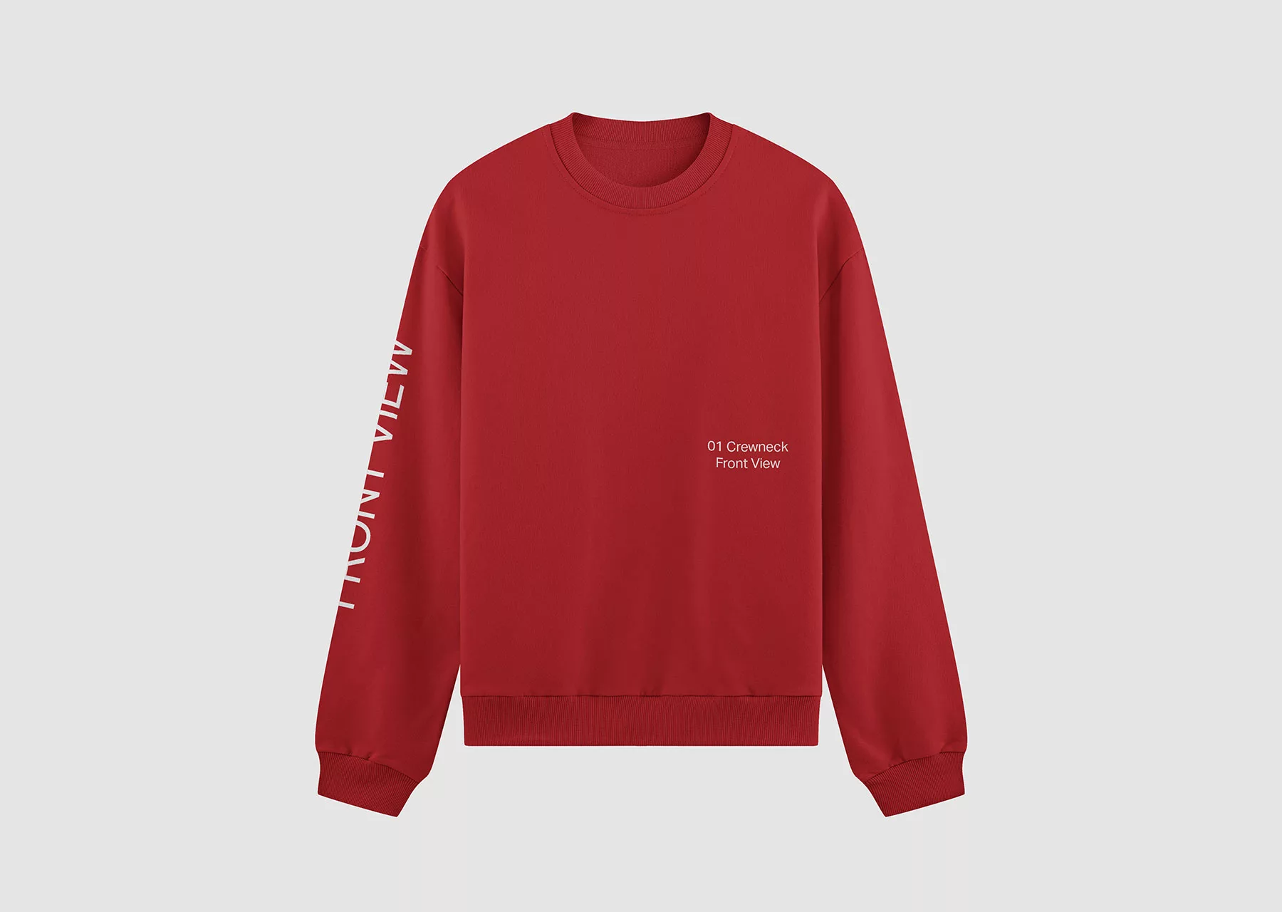 Crewneck Sweatshirt Free Mockup