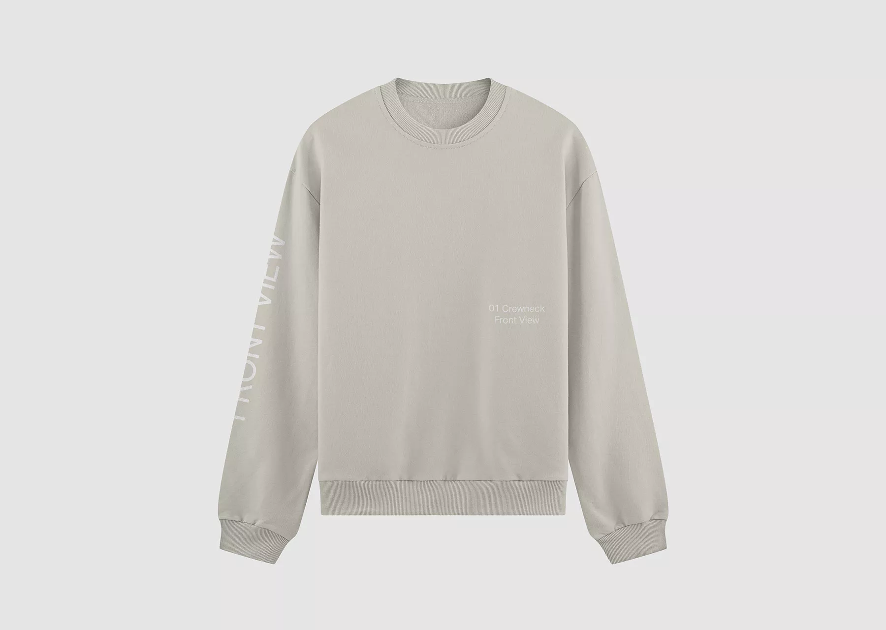 Crewneck Sweatshirt Free Mockup